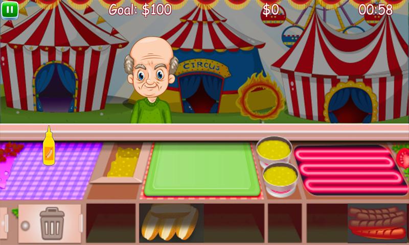 Burger Star for kids