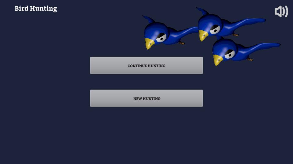 Bird Hunting, shooting 3D