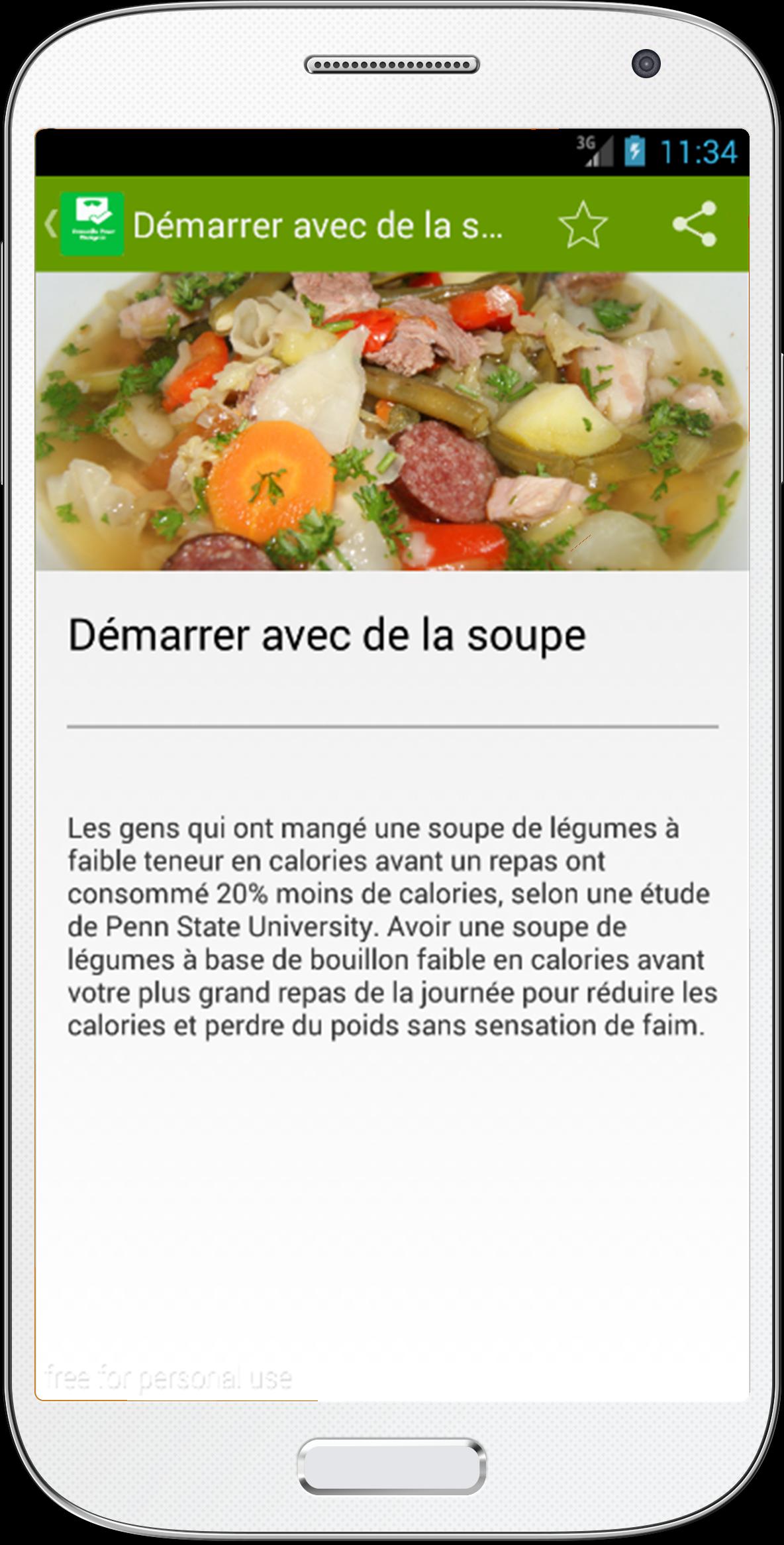 Conseils pour maigrir