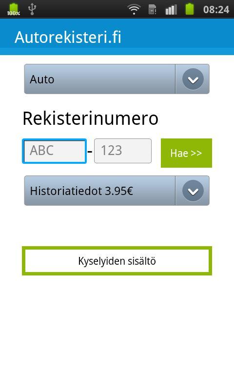 Autorekisteri.fi - Kenen auto?