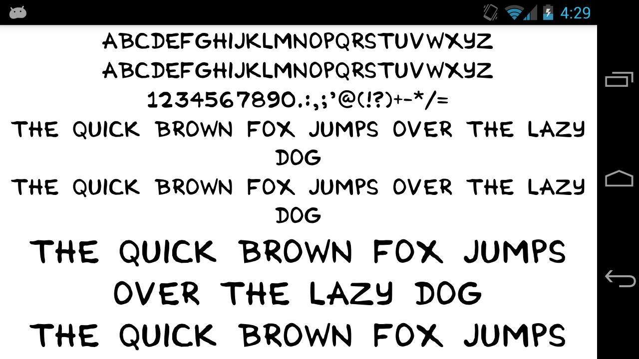 Hand Fonts Message Maker