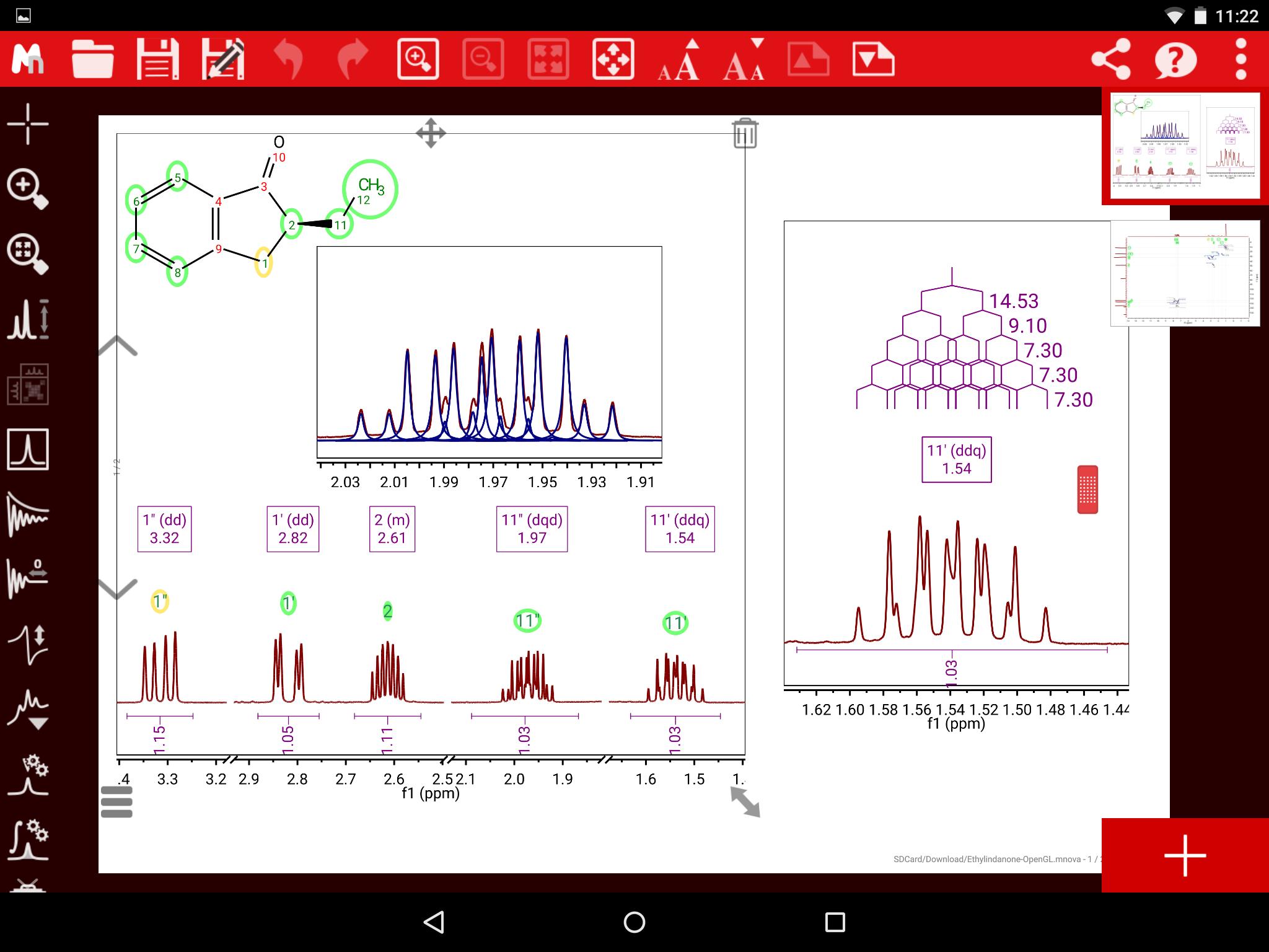 MestReNova (Mnova Tablet)