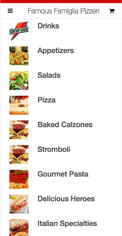 Famous Famiglia Pizzeria