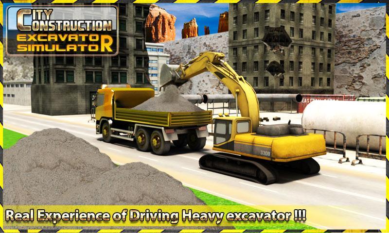 City Construction Excavator 3D