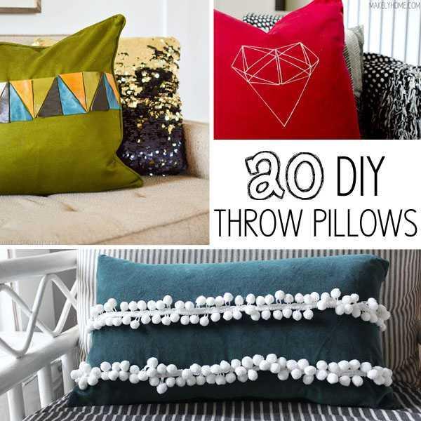 DIY Decorative Pillows Design