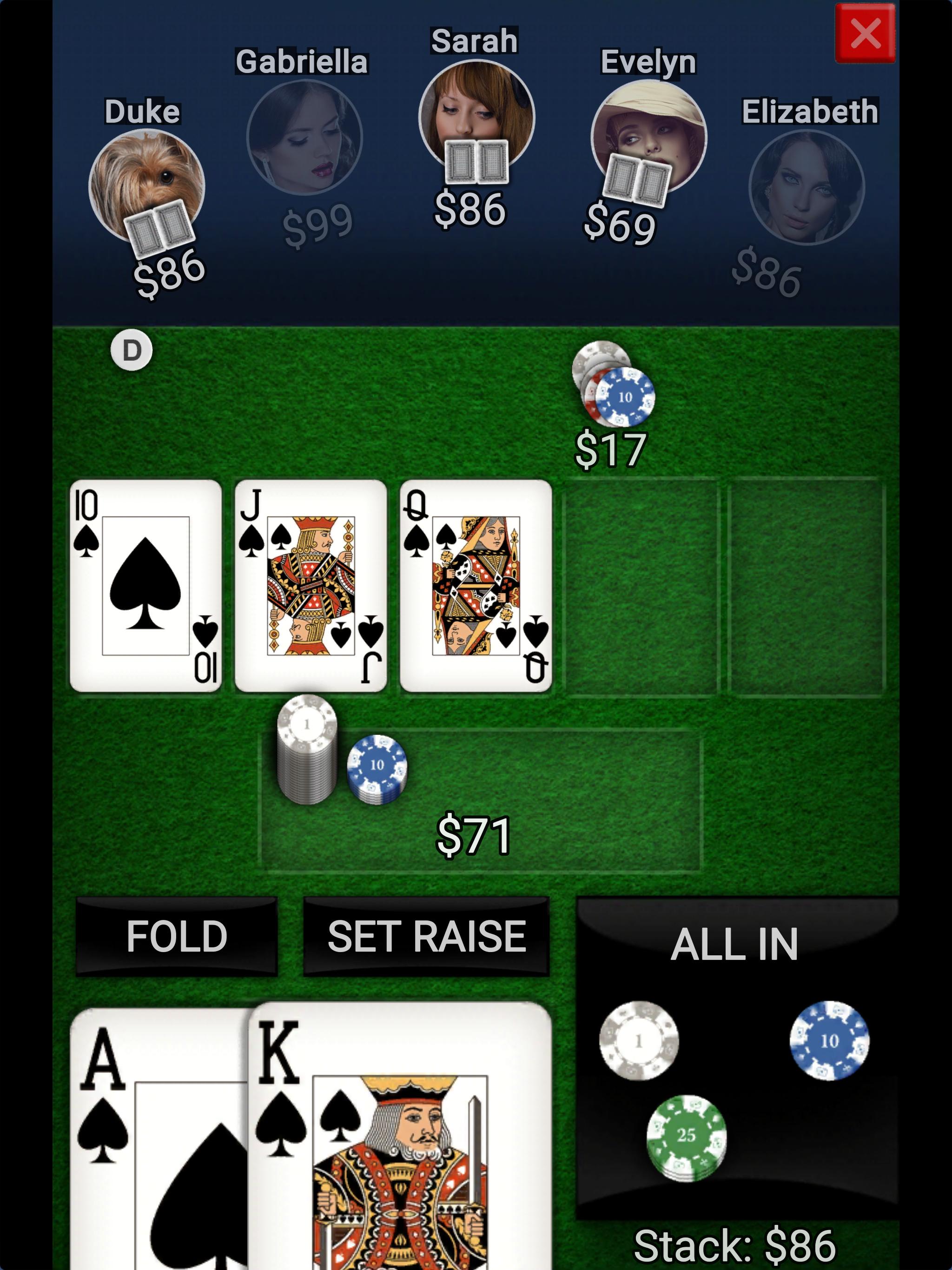 Texas Holdem Offline Poker