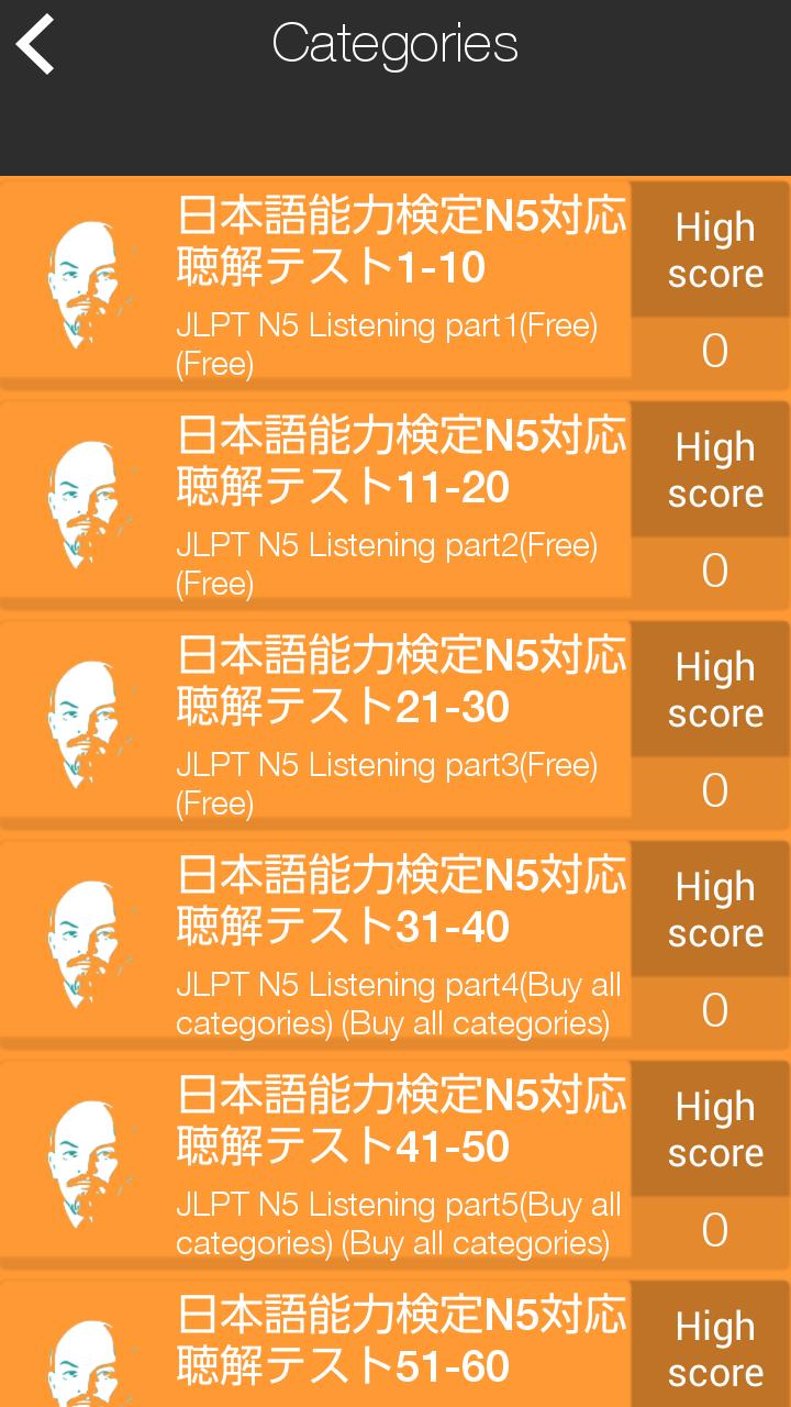 JLPT N5 Listening Training