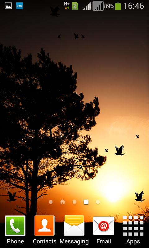 3D Birds LWP for Galaxy S6 -HD