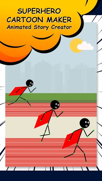 Superhero Cartoon Video Maker