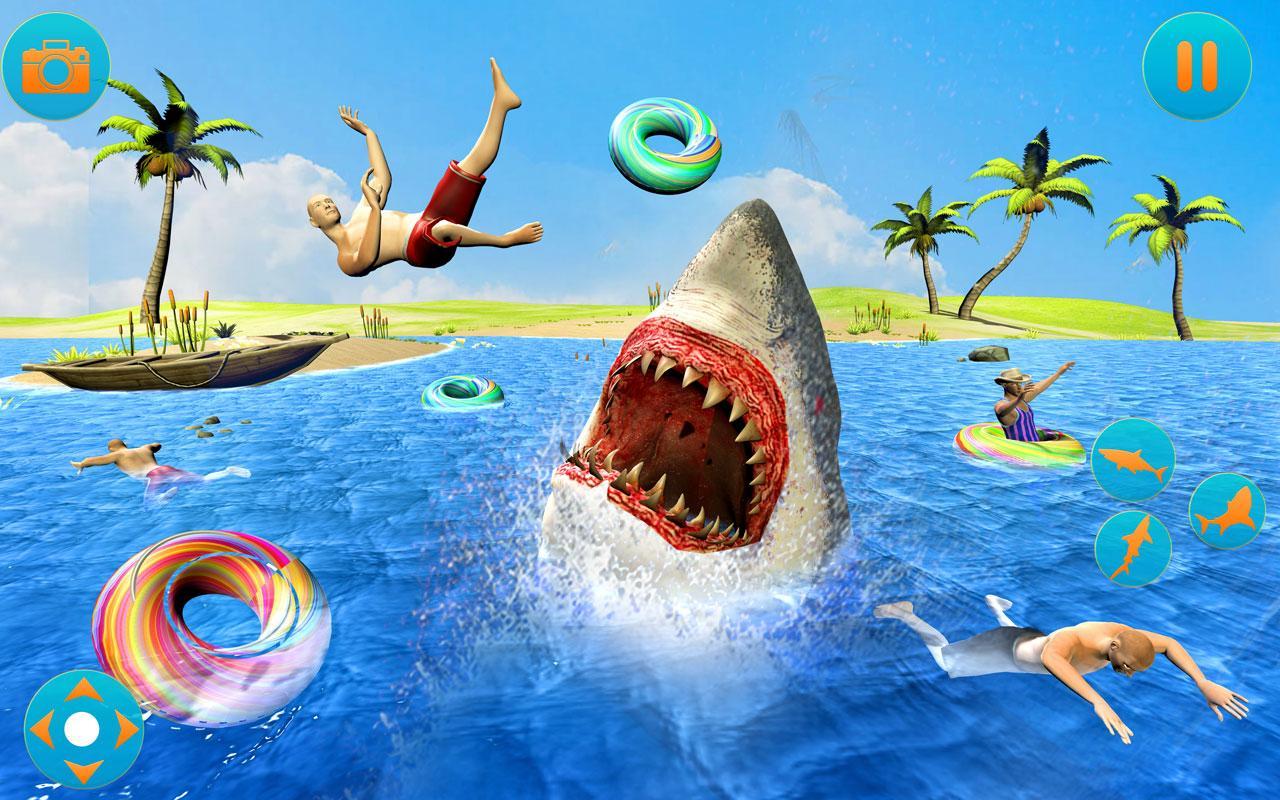 Angry Shark Attack Simulator 2019