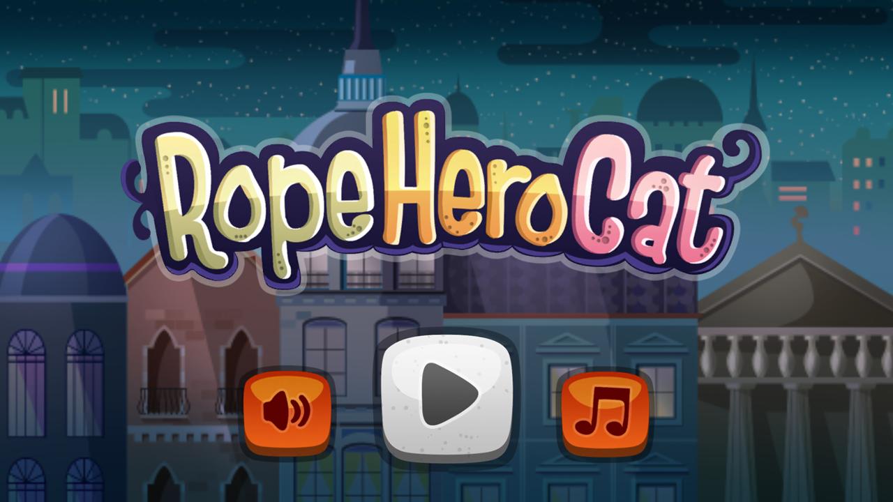Rope Hero Cat
