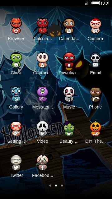 Zombie Night Halloween Theme