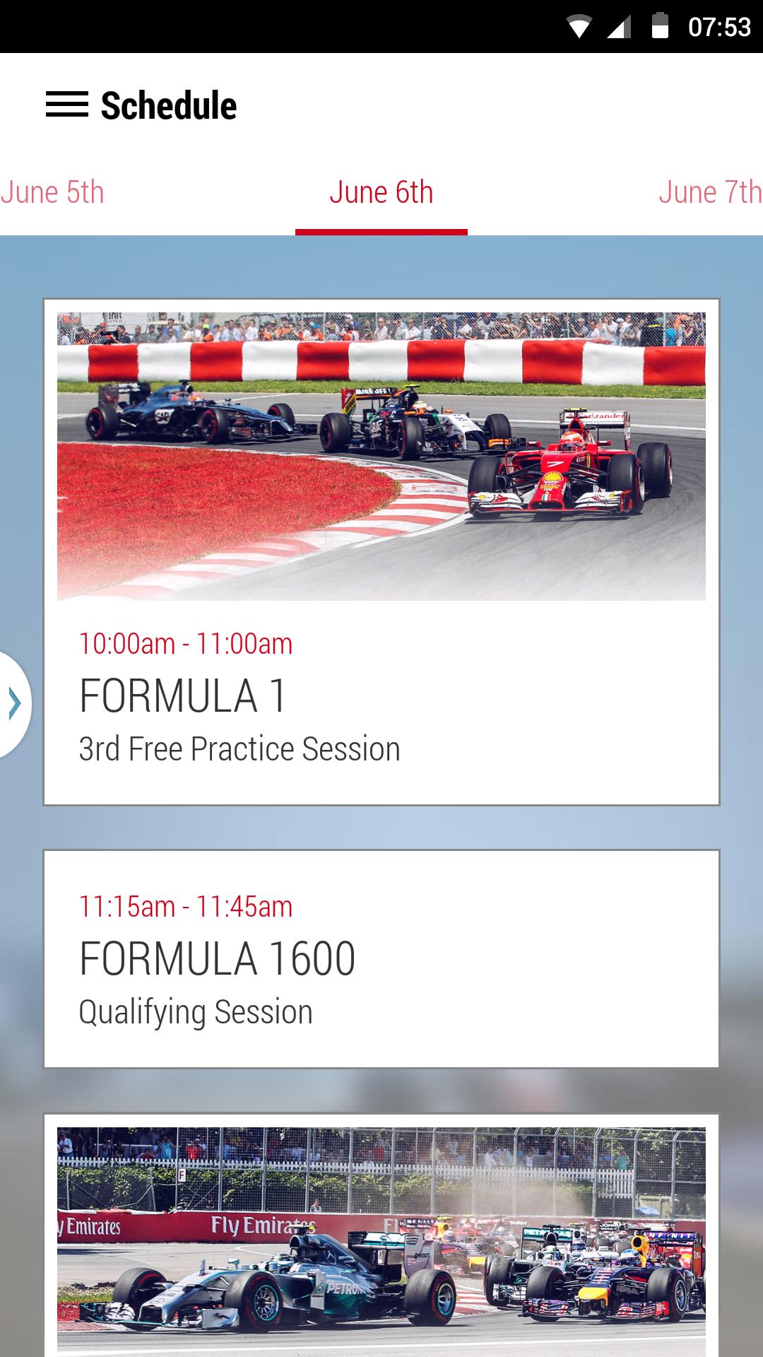 FORMULA 1 GRAND PRIX DU CANADA