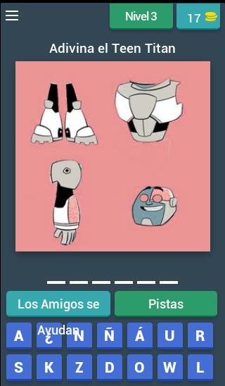 Adivina el Teen Titan