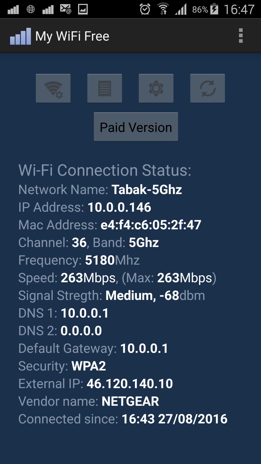 My WiFi Trial Version