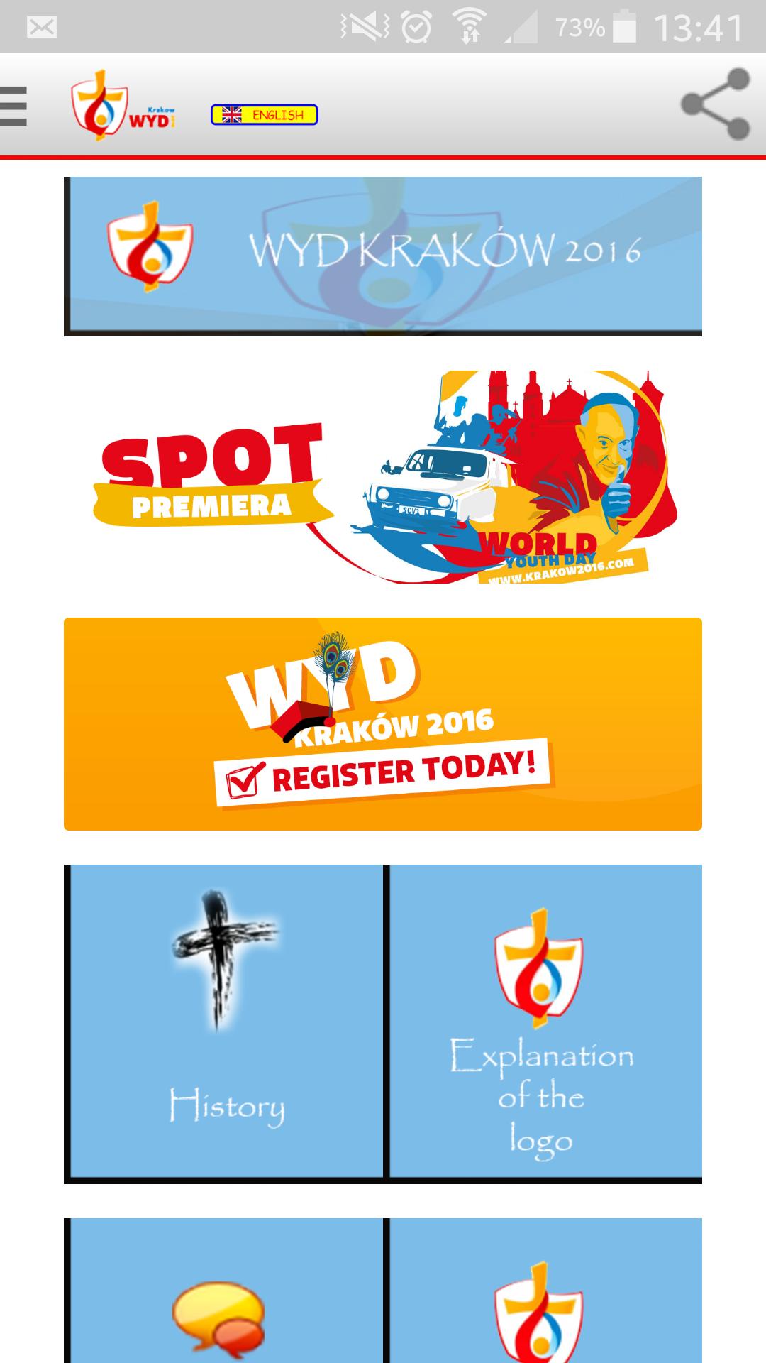WYD 2016 English