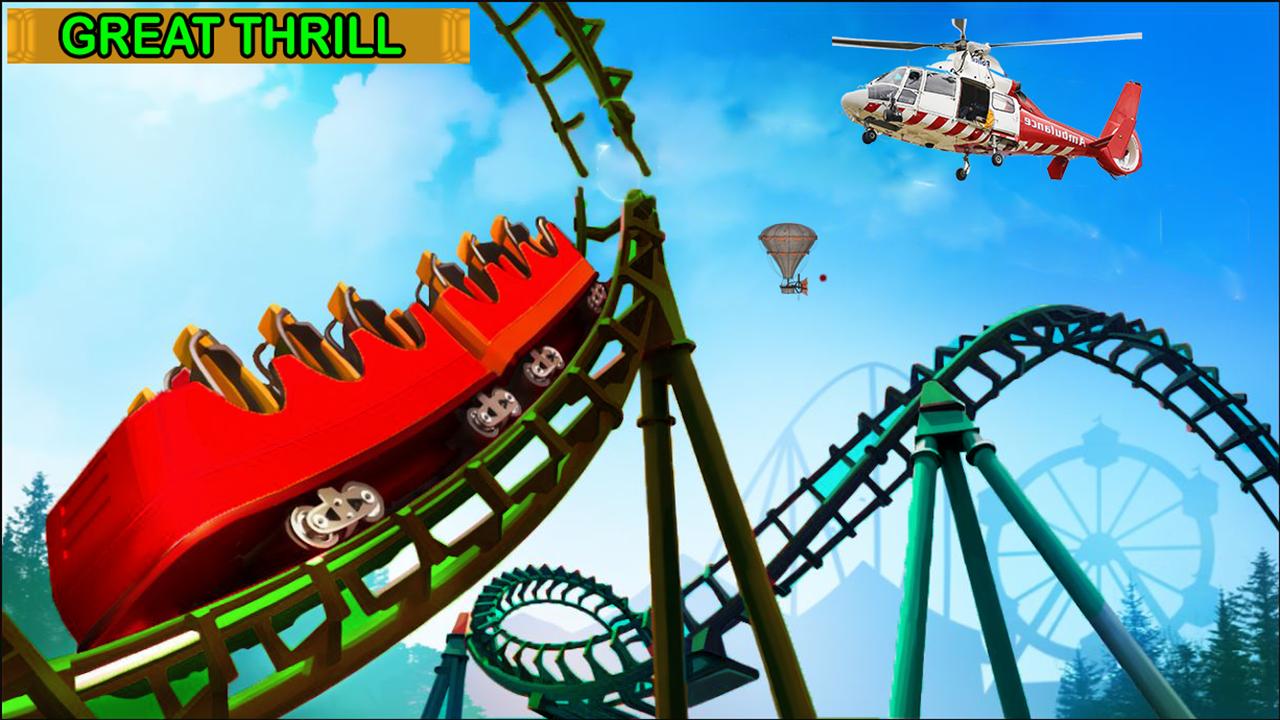 Roller Coaster park Reckless Train Rides 2019