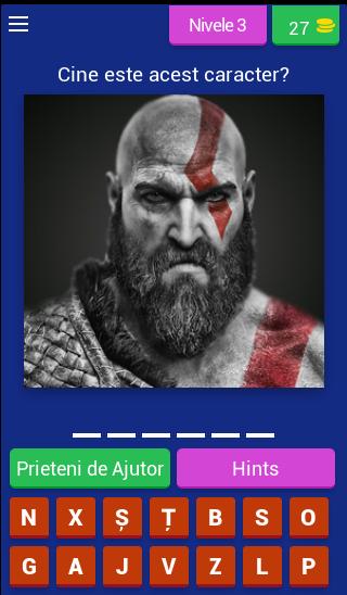 Ghiceste Personajul Din Joc