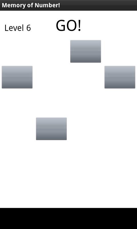 Memory of Numbers! Puzzle game