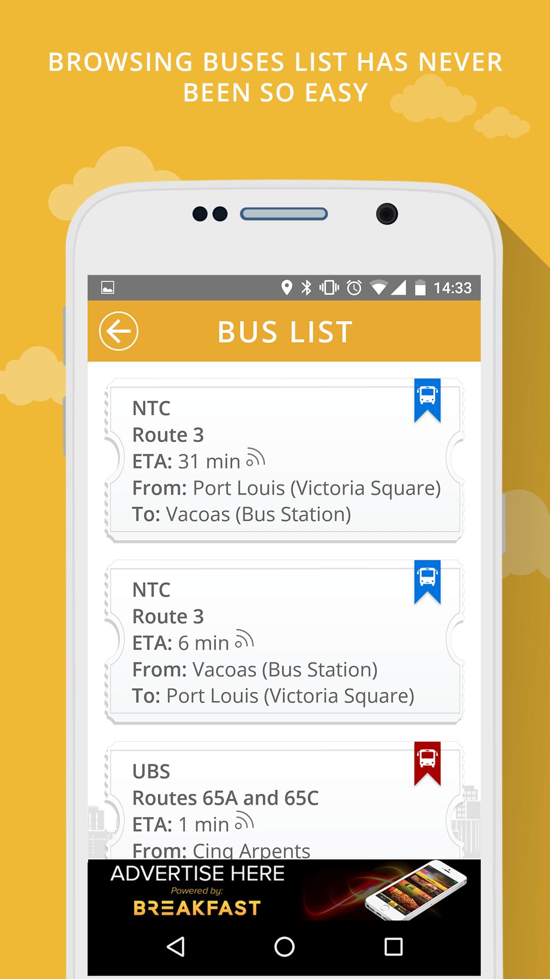 Mauritius Bus Tracker