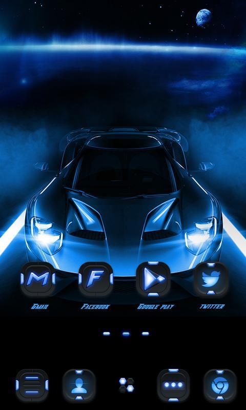 Dark Speed GO Luancher Theme