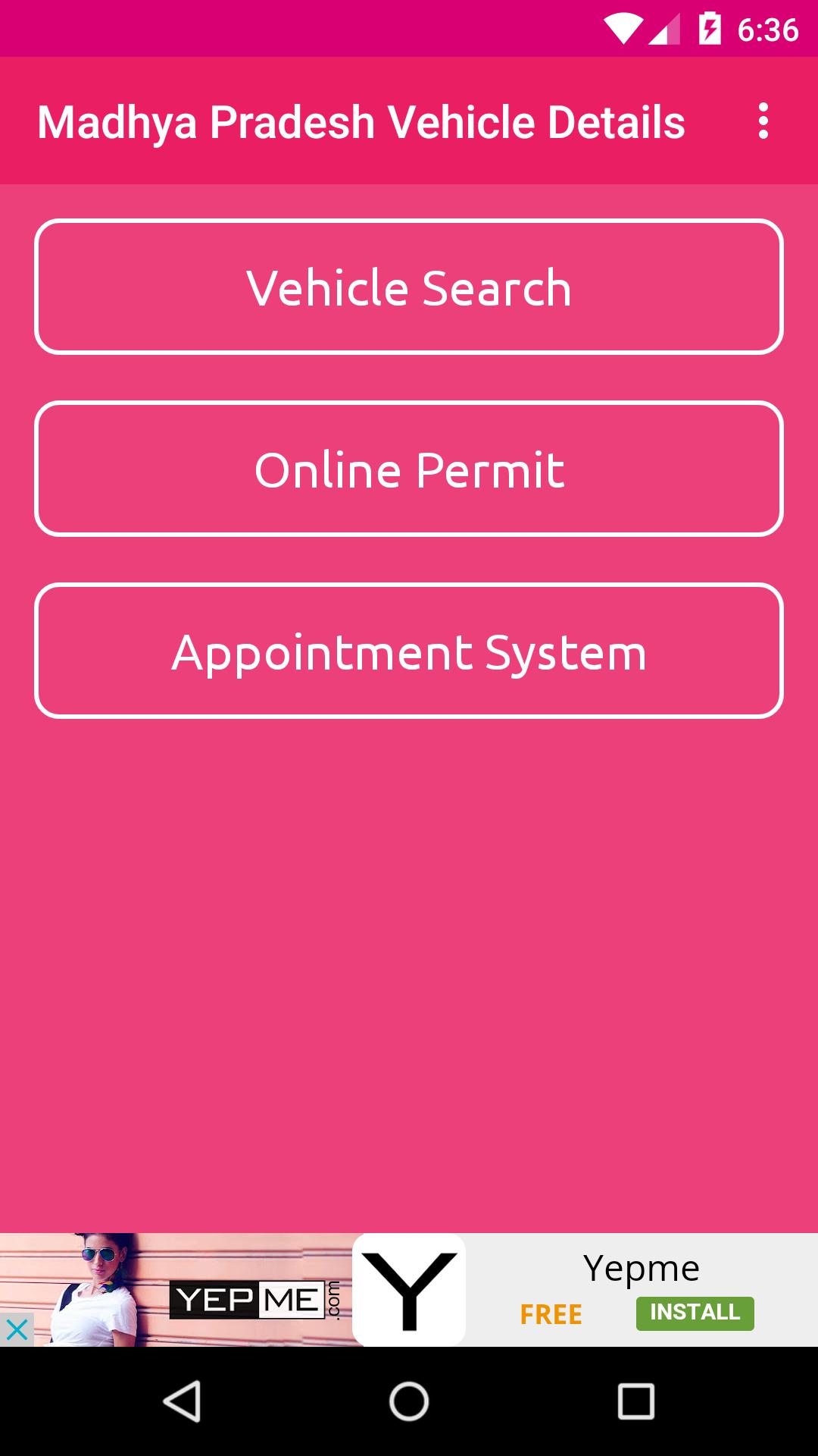 Madhya Pradesh Vehicle Details