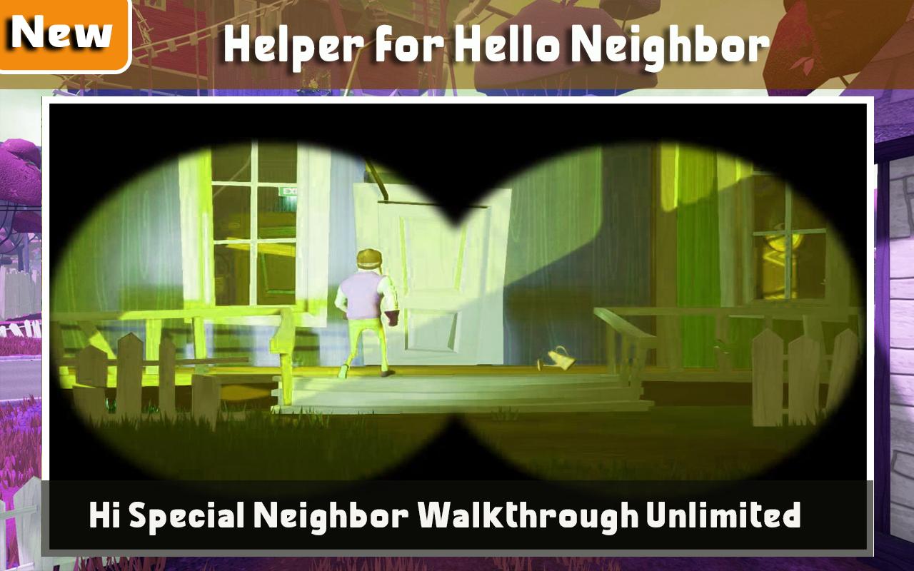 Walkthrough for Hello alpha 4 neighbor