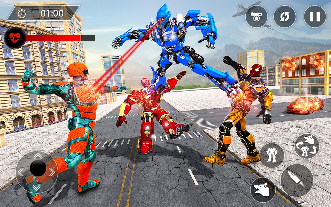 Wolf Robot Transformation Game