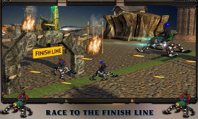 Flying Future Bike: Death Race