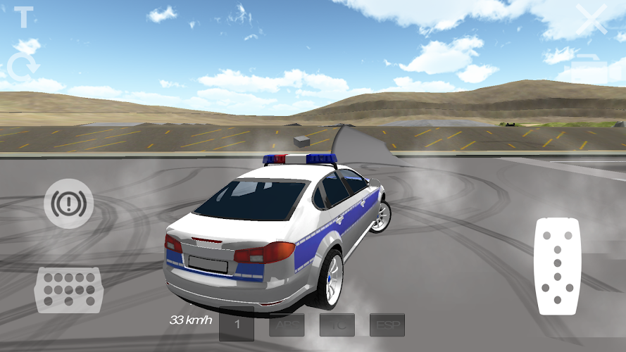 Police Car Drifting 3D