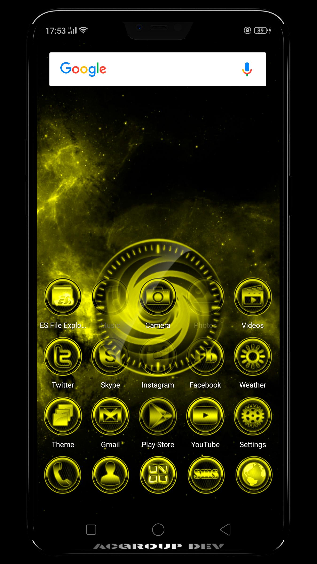 NEXT LAUNCHER THEME SUPERNOVAy