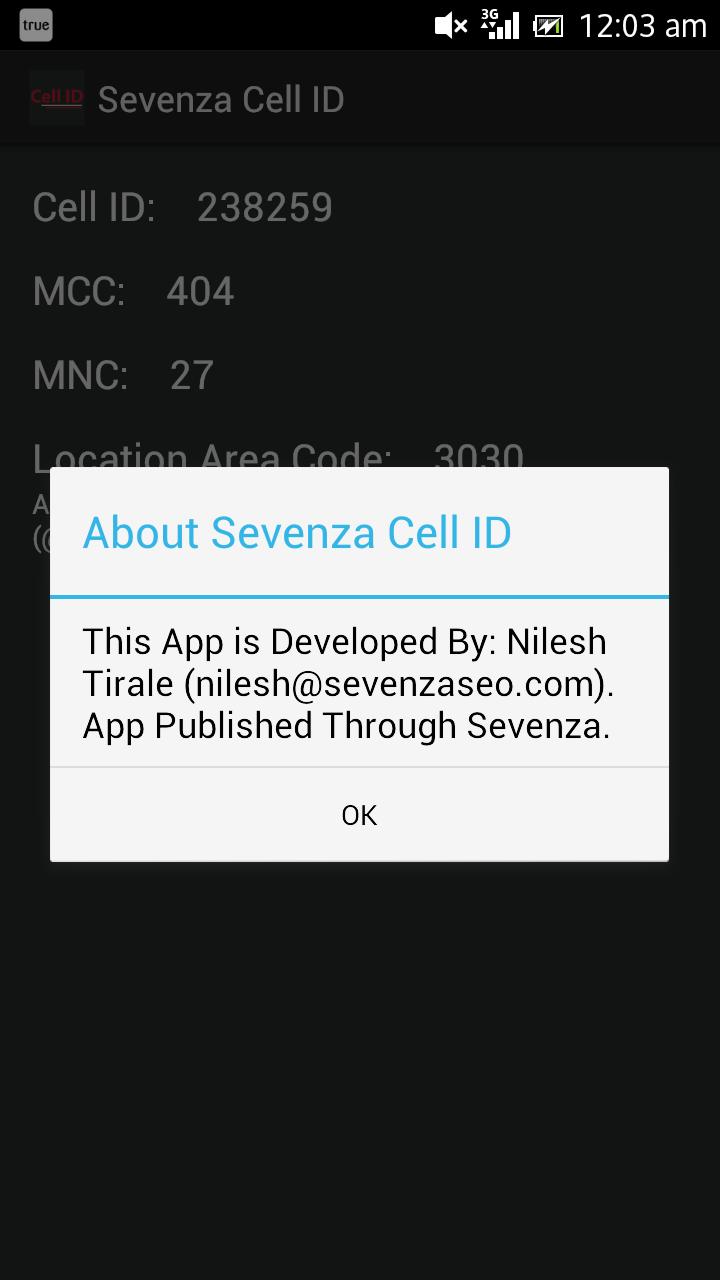 Sevenza Cell ID