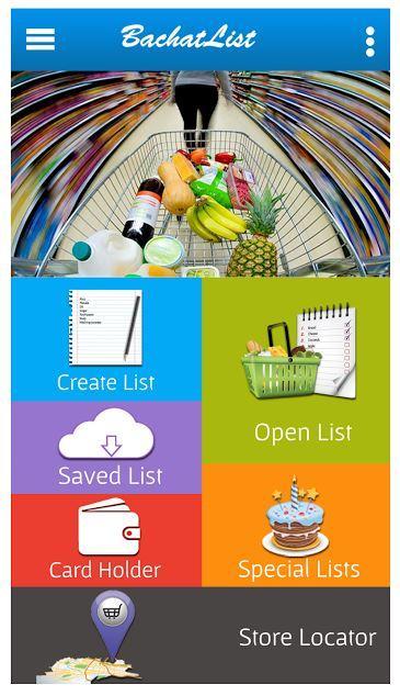 BachatList Shopping List App