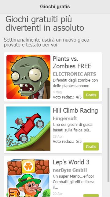Giochi Gratis