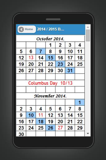 2015 USPS Carrier Calendar