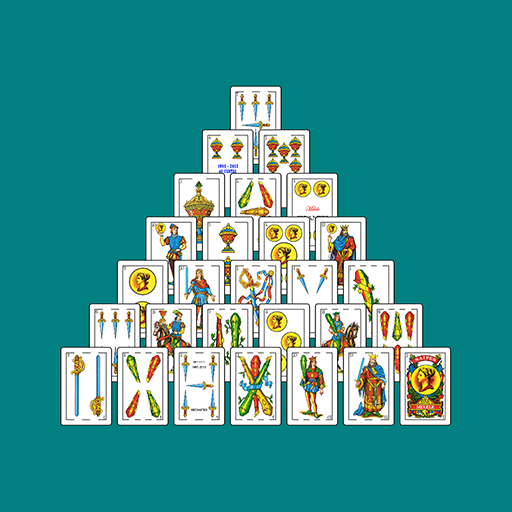 Spanish Pyramid Solitaire