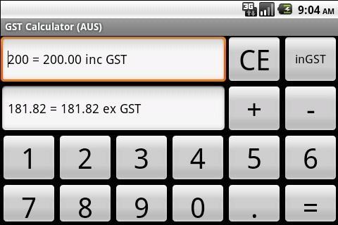GST Calculator (AUS)