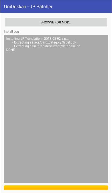 UniDokkan - JP Patcher (Unreleased)