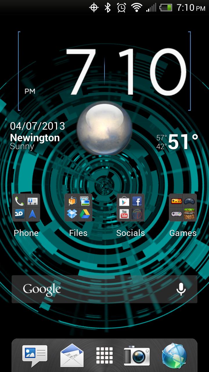 Tech Rings Live Wallpaper Free