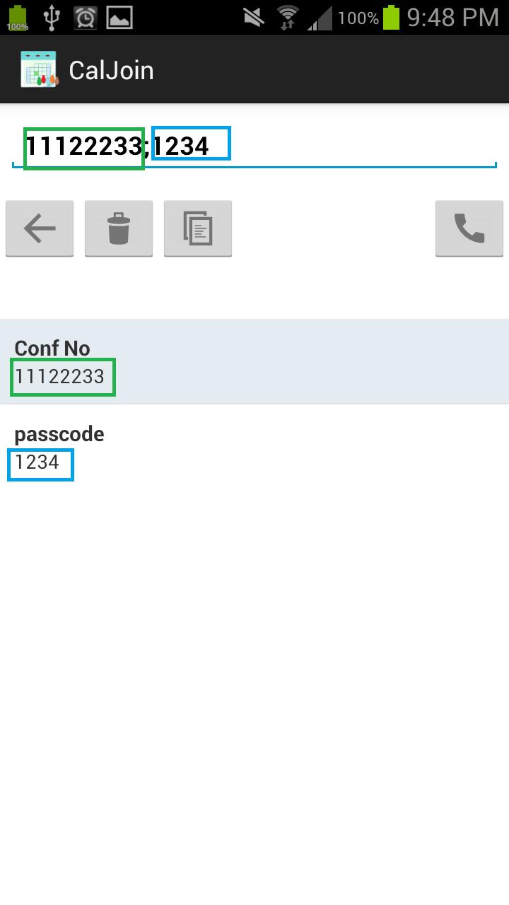 CalJoin - Calendar Dialer