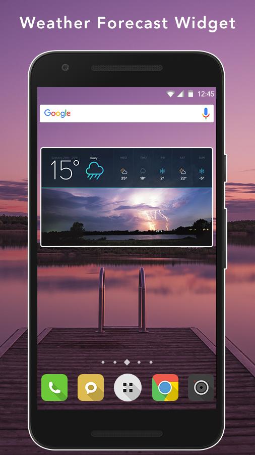 Amber Weather Widget