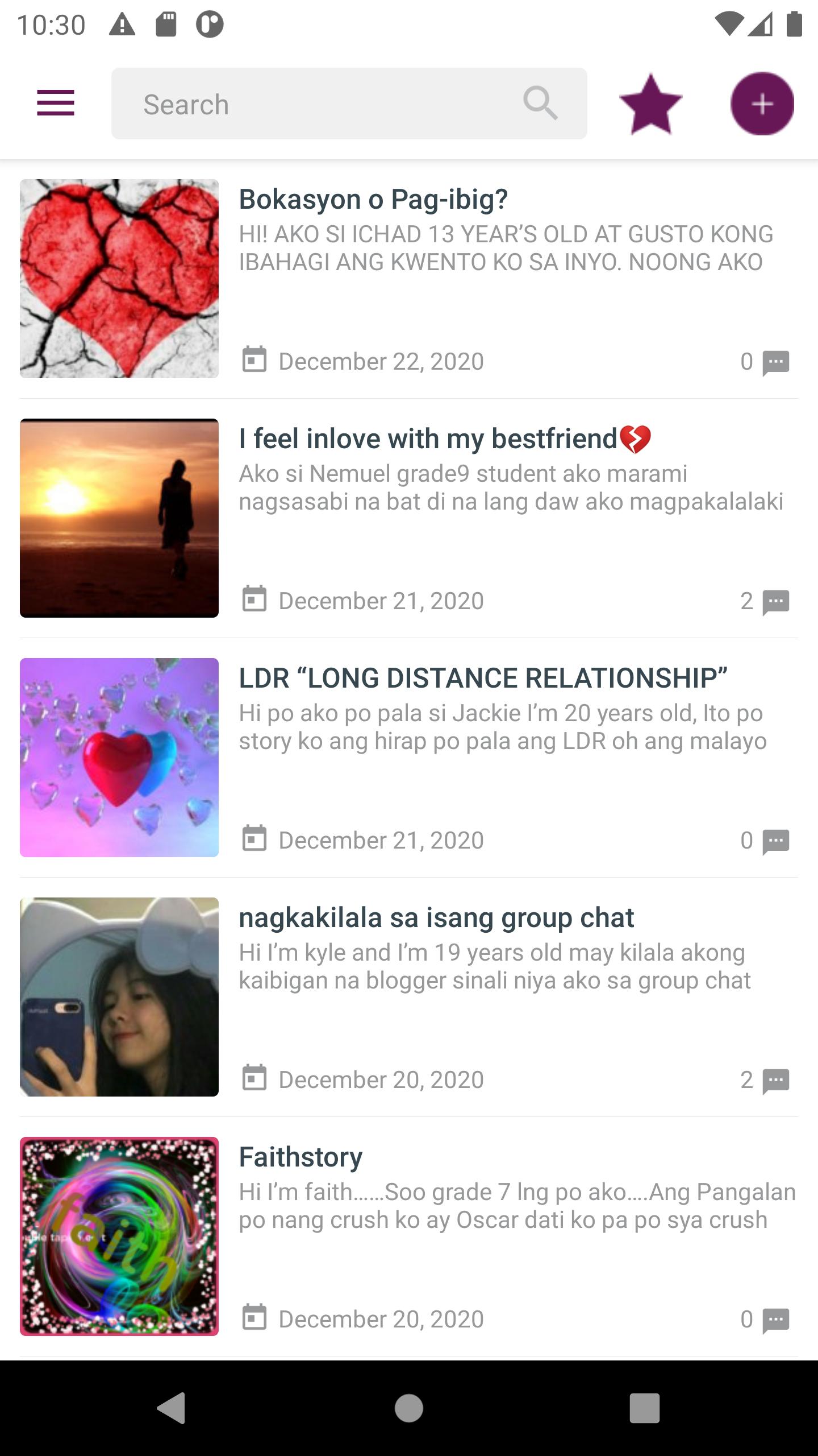 Tagalog Love Stories