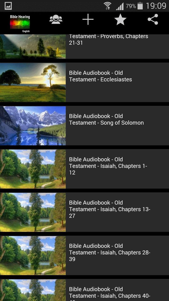 Bible Hearing English Audio