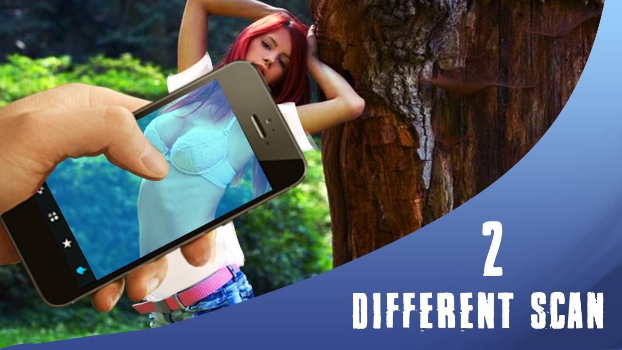 Xray scanner girl body clothes