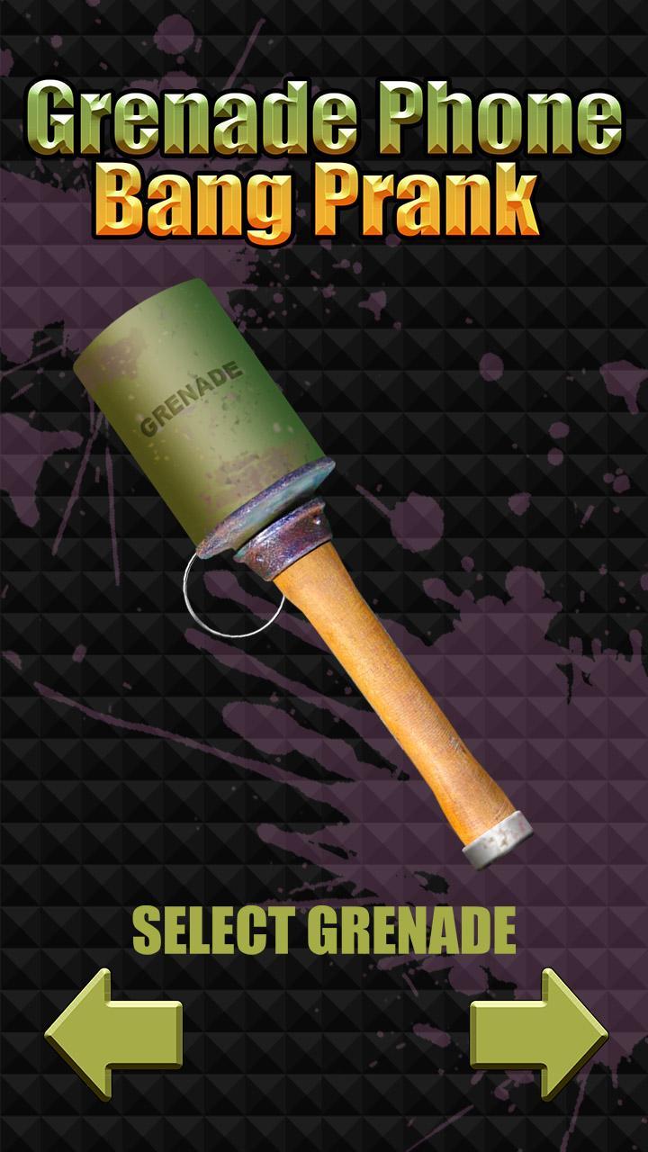 Grenade Phone Bang Prank