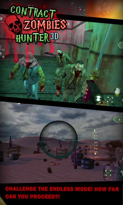 Contract Zombies Hunter 3D