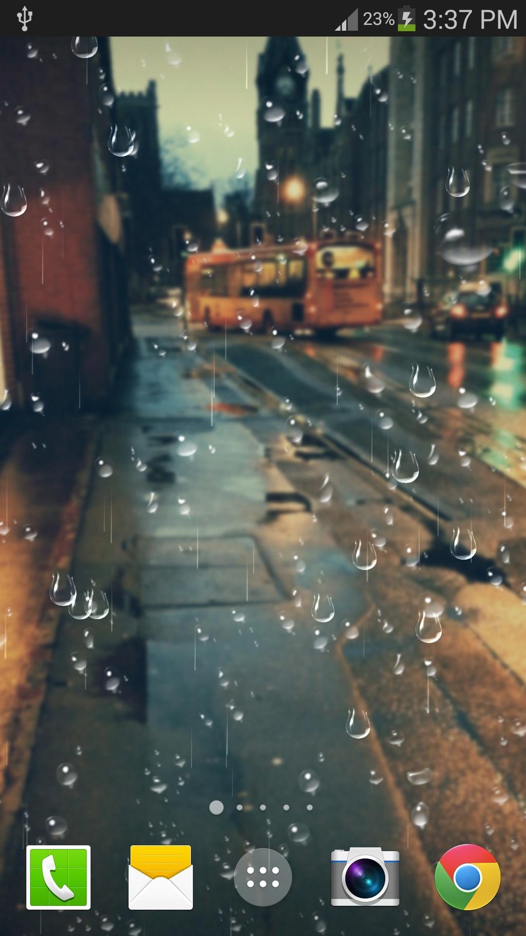 Rainy Drop Live Wallpaper