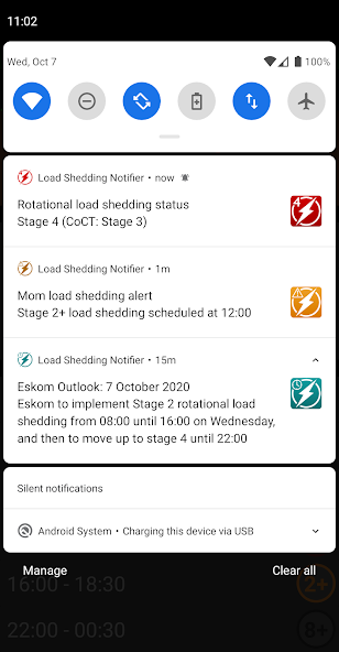 Load Shedding Notifier