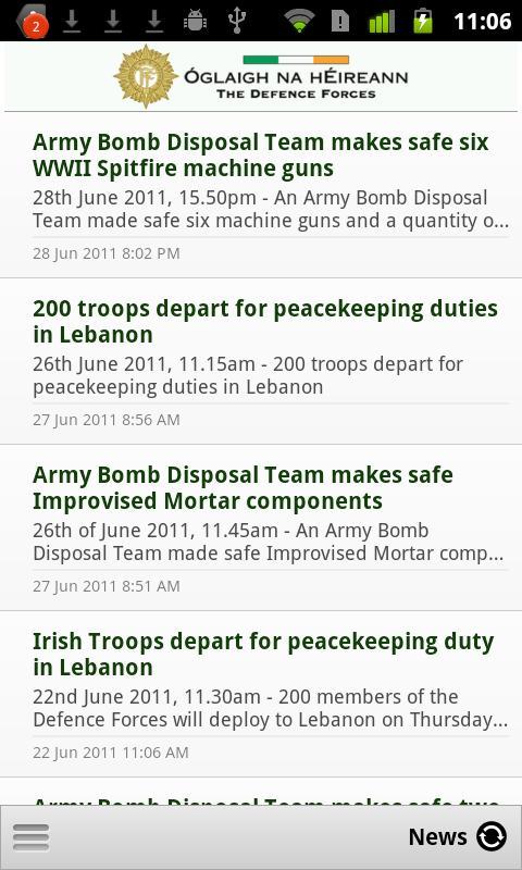 Defence Forces Ireland