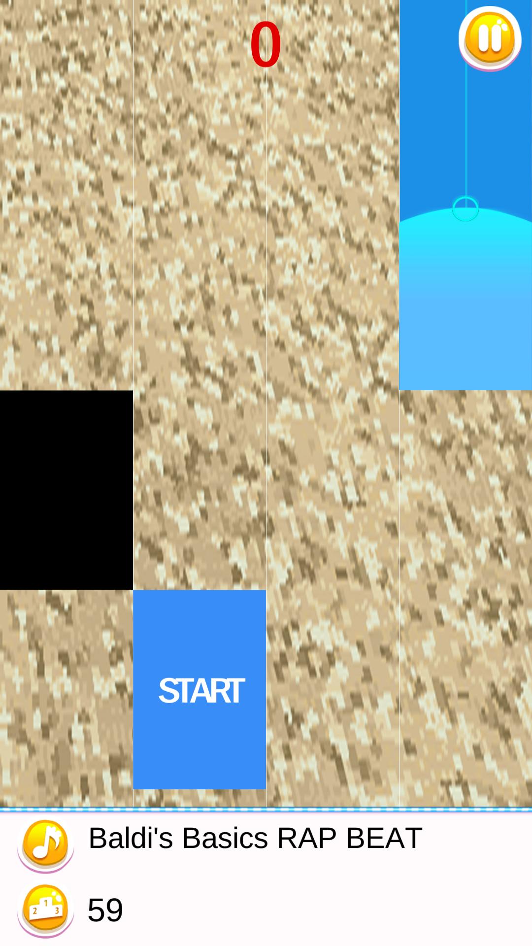 Baldi's Basics in Piano Tiles